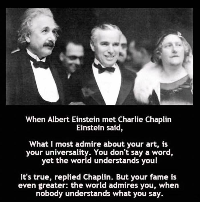Einstein Chaplin